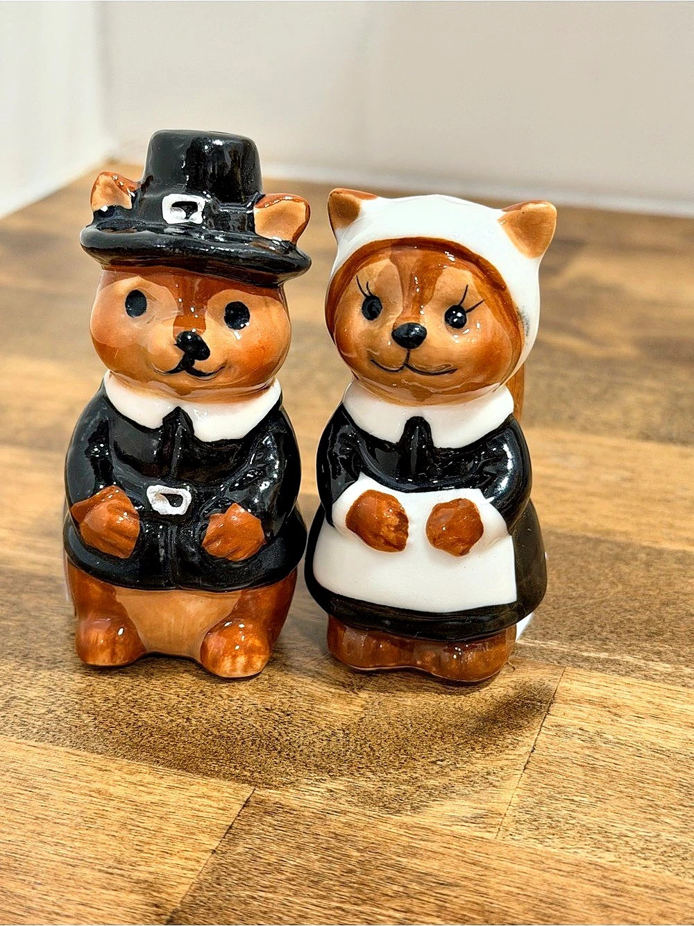 Thanksgiving, mini salt and pepper shakers
